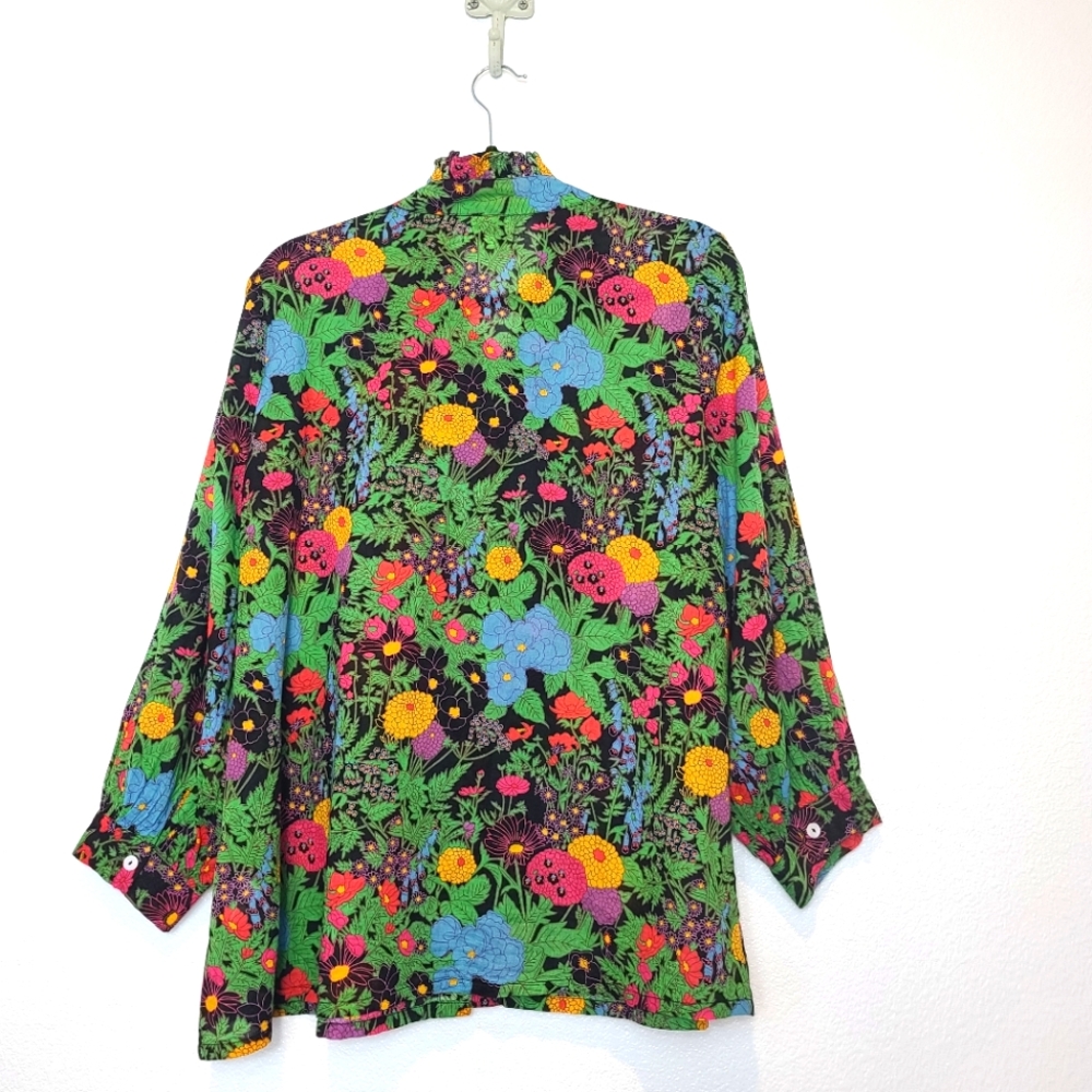 Anthropologie Mille Blair Blouse Top In Botanica Size Small - Picture 13 of 13